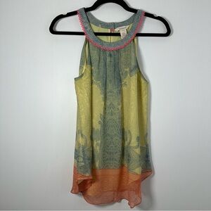 Sundance Women’s Halter Neck Y2K 100% Silk Blouse Size 6